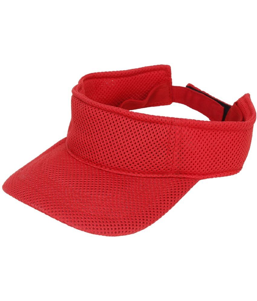     			Zacharias Pack of 1 Polyester Men's Cap ( Red )