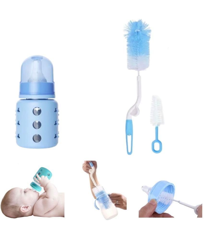     			BBYARAJ 60 Blue Feeding Bottle ( Pack of 1 )