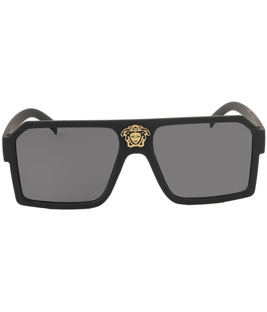     			Bayberry Black Square Sunglasses ( Pack of 1 )