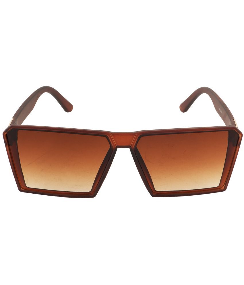     			Bayberry Brown Rectangular Sunglasses ( Pack of 1 )