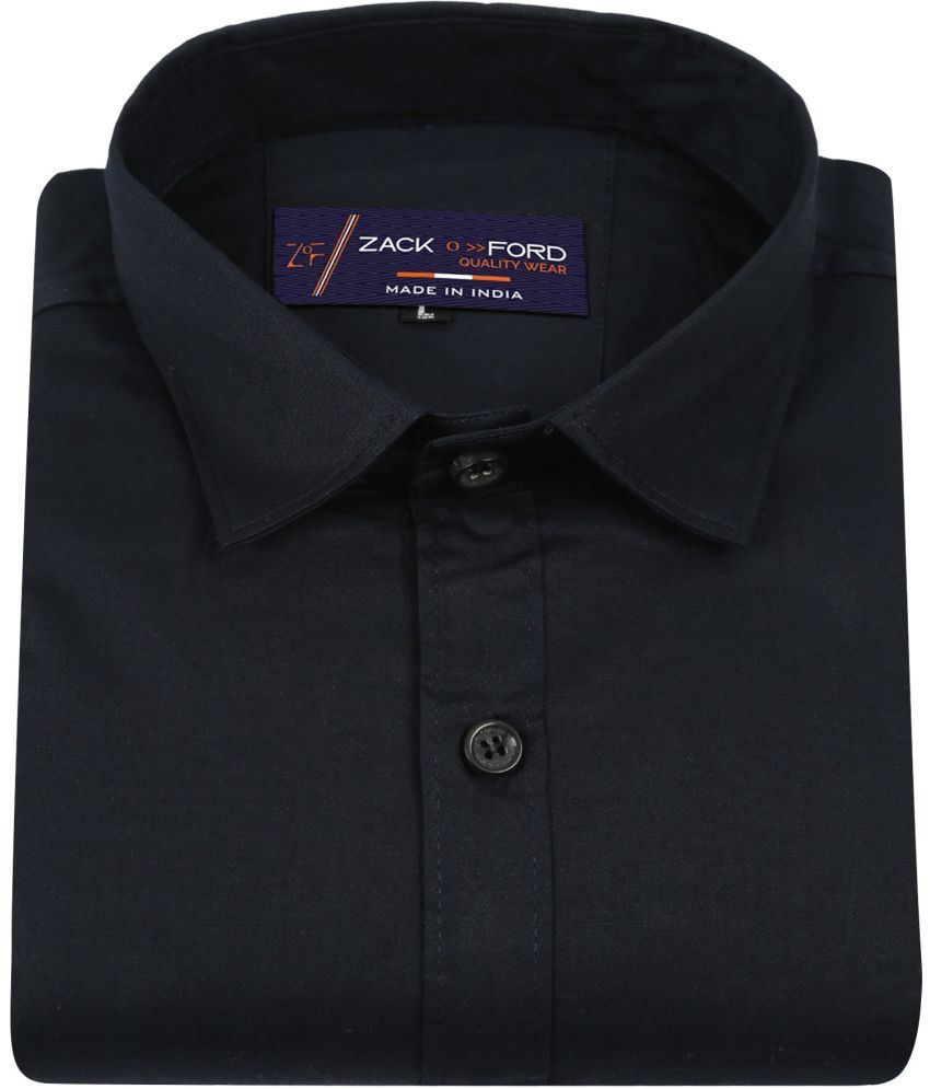     			Fatty Mouse Cotton Blend Regular Fit Full Sleeves Men's Formal Shirt - Blue ( Pack of 1 )