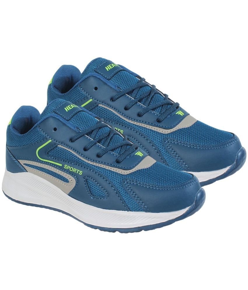     			HEATUP FOOTWEAR DELTA-12 Navy Blue Men's Sports Running Shoes