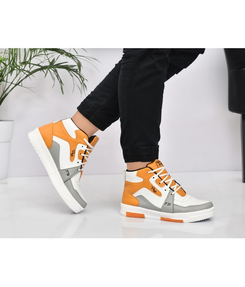     			Kriton Orange Men's Lifestyle Shoes