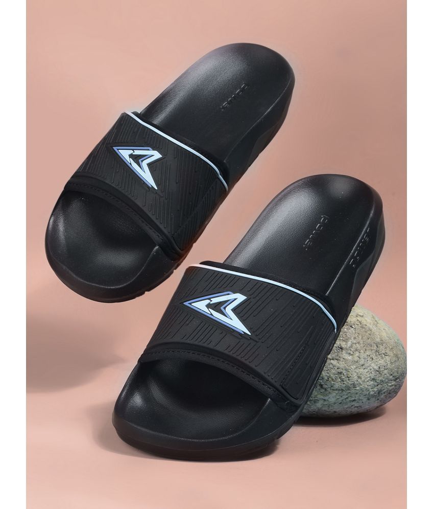     			Power Black Men's Slide Flip Flop