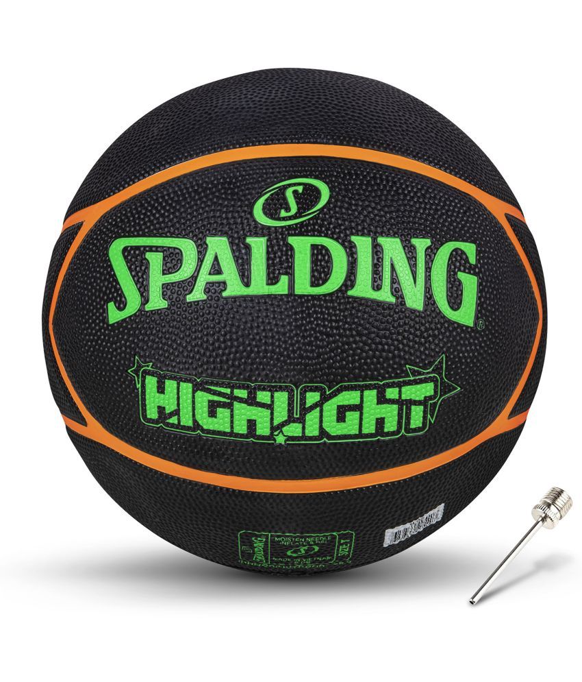     			Spalding 7 Rubber Basketball