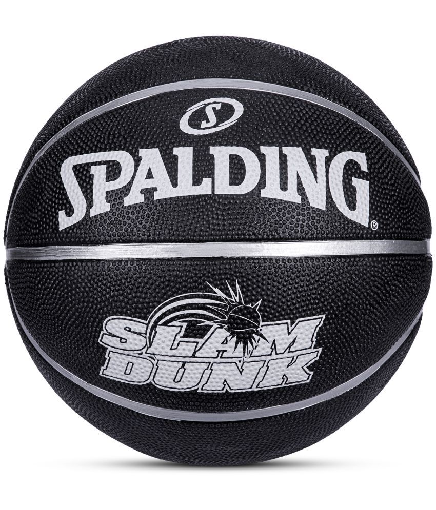     			Spalding 7 Rubber Basketball