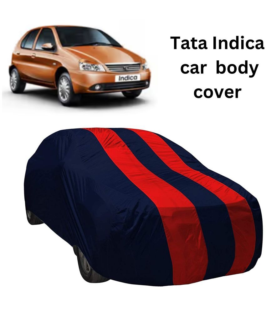     			AKSMIT Car Body Cover for Tata All Car Models Without Mirror Pocket ( Pack of 1 ) , Multicolor