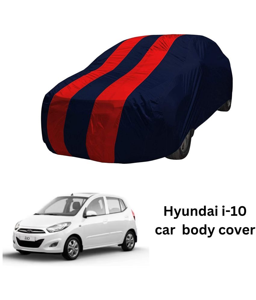     			AKSMIT Car Body Cover for Hyundai All Car Models Without Mirror Pocket ( Pack of 1 ) , Multicolor