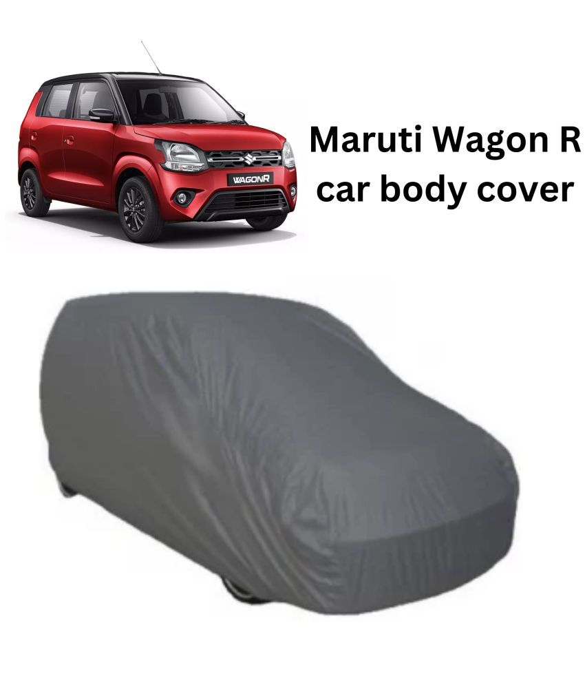     			AKSMIT Car Body Cover for Maruti All Car Models Without Mirror Pocket ( Pack of 1 ) , Grey