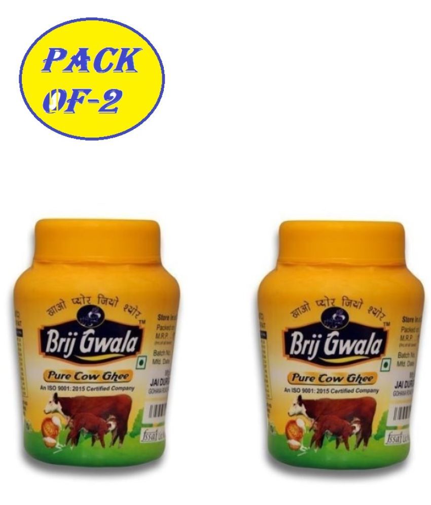     			BRIJ GWALA Ghee 500 mL Pack of 2