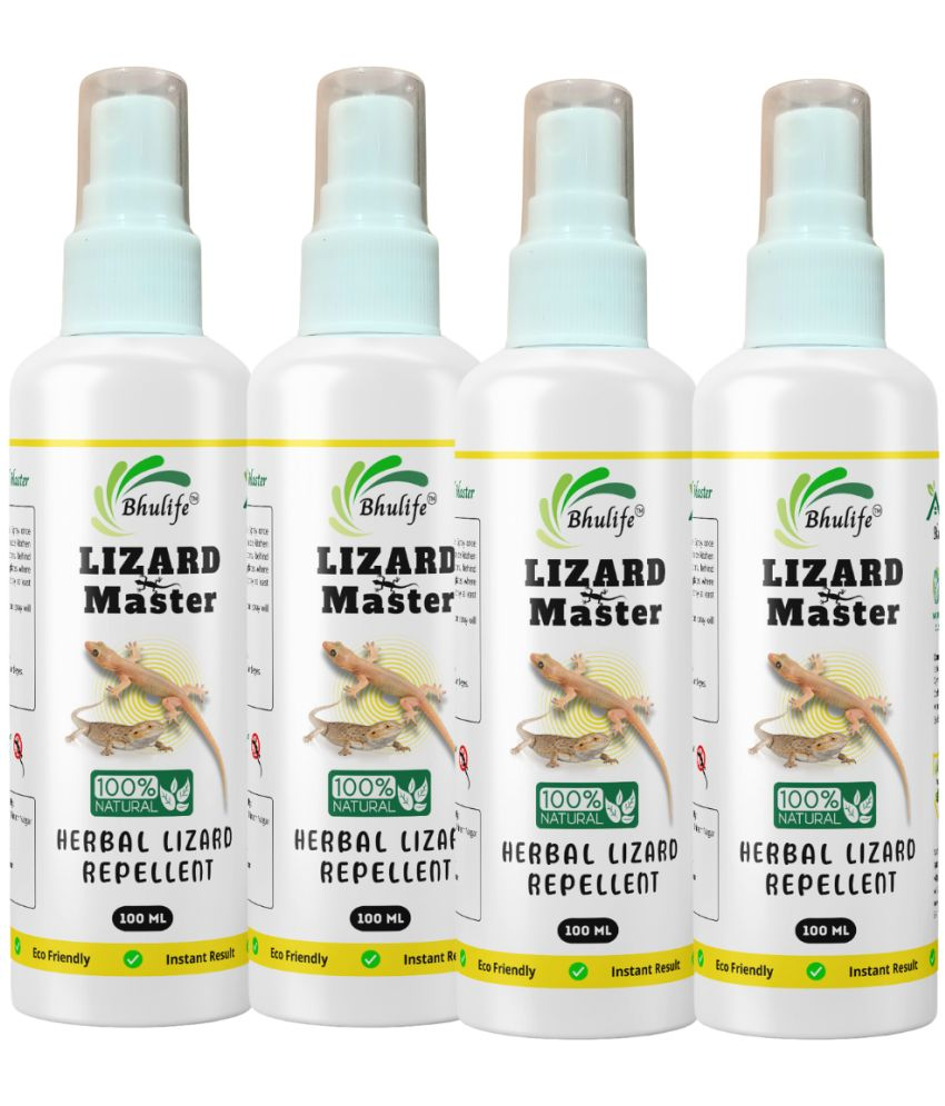     			Bhulife Lizard Spray Organic Lizard Repellent Pack of 4