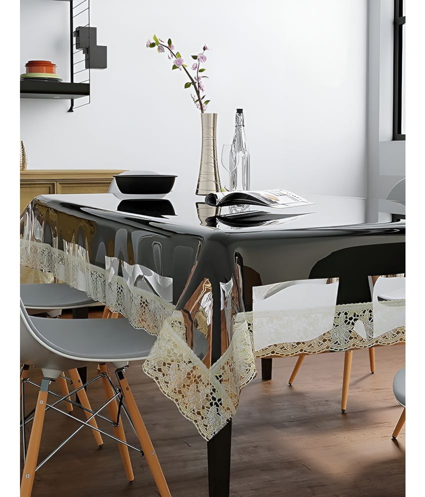     			ENTICE Transparent PVC Single Centre Table Cover ( 228 cm x 152 cm )