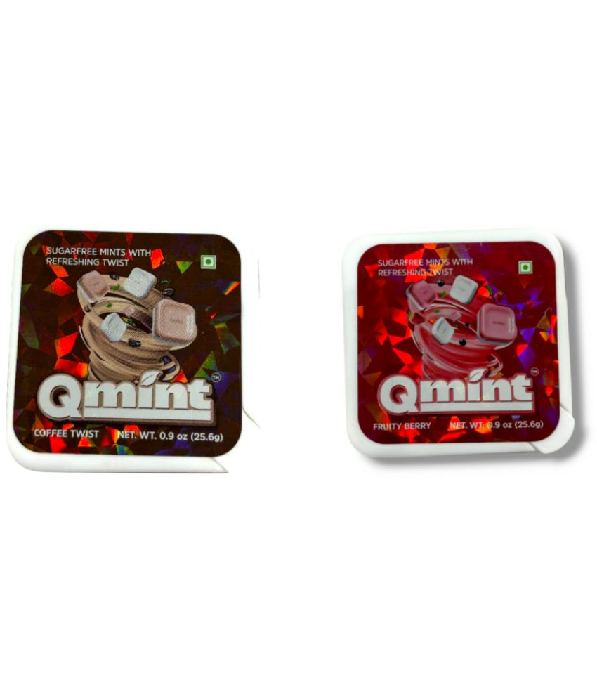     			Qmint Coffee Twist & Mixed Berry Mint 0.2 gm Pack of 2