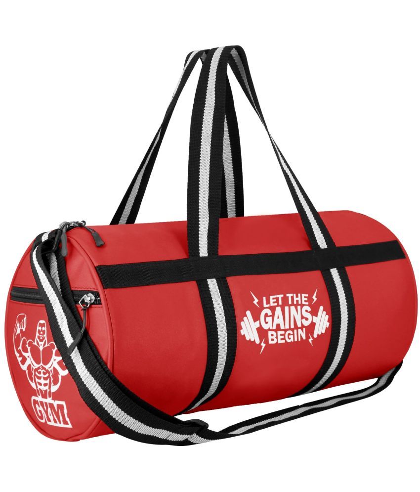     			Raez P.U. Red 5 Ltrs Gym Bag