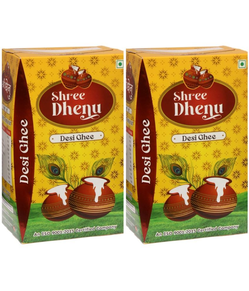     			SHREE DHENU Ghee 500 mL Pack of 2