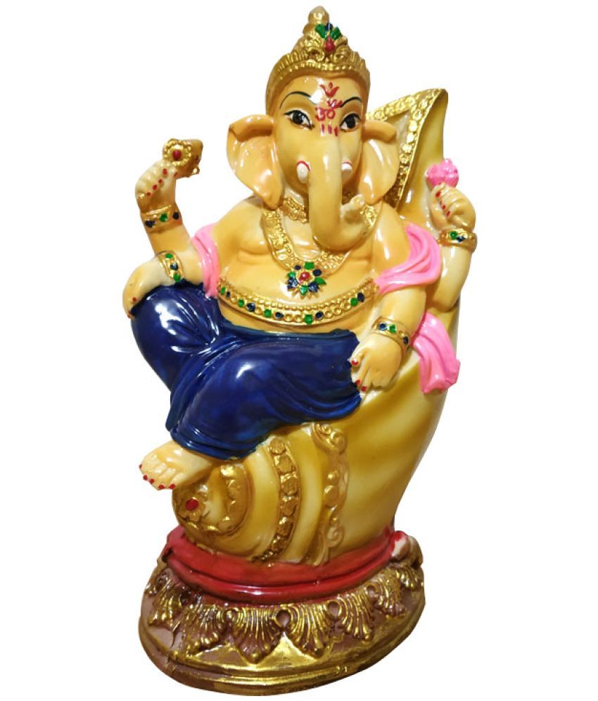     			WINSOME COLLECTION Polyresin Lord Ganesha Idol ( 18 cm )