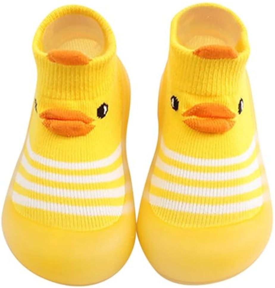     			Neska Moda - Yellow Booties For Baby Boy & Baby Girl 12-18 Months ( Pack of 1 )