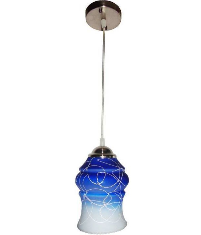     			VAGalleryKing Glass Pendant Blue - Pack of 4