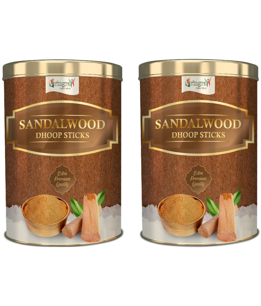     			Vringra Dhoop Rustic Sandalwood 200 gm ( Pack of 2 )