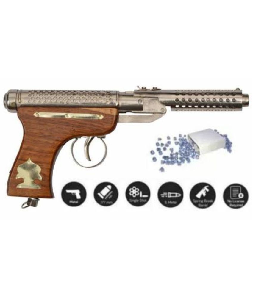     			Air Action Toy Figure / Bandoook With Free 100 Pellets / Bullets