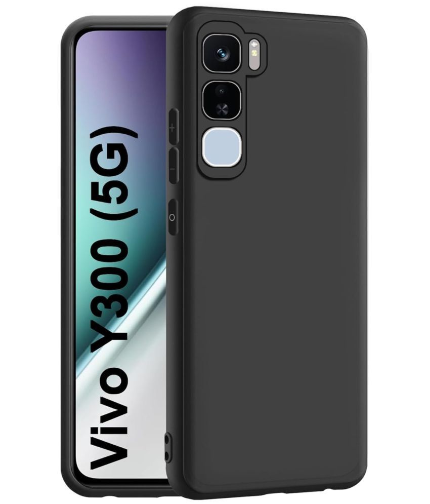     			Case Vault Covers Silicon Soft cases Compatible For Silicon Vivo Y300 5G ( )