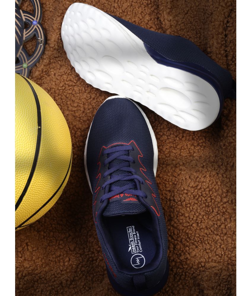     			Heris & Hemly HNH-7060_Navy Blue Blue Men's Sports Running Shoes