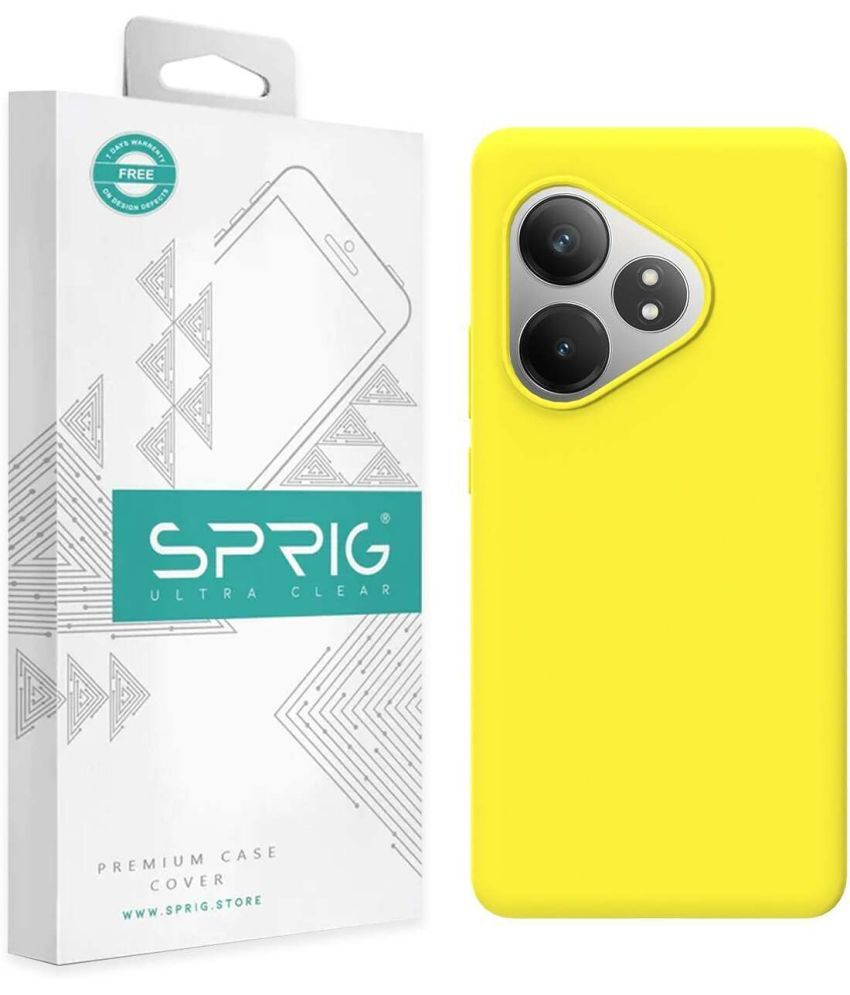     			Sprig Plain Cases Compatible For Silicon Realme Gt Neo 6 Se ( Pack of 1 )