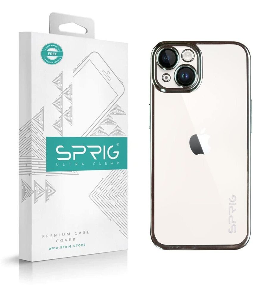     			Sprig Plain Cases Compatible For Polycarbonate Apple Iphone 13 ( Pack of 1 )