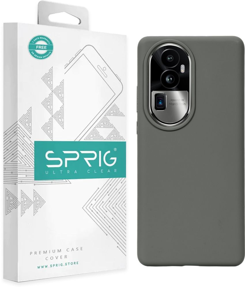     			Sprig Plain Cases Compatible For Silicon Reno 10 Pro Plus ( Pack of 1 )