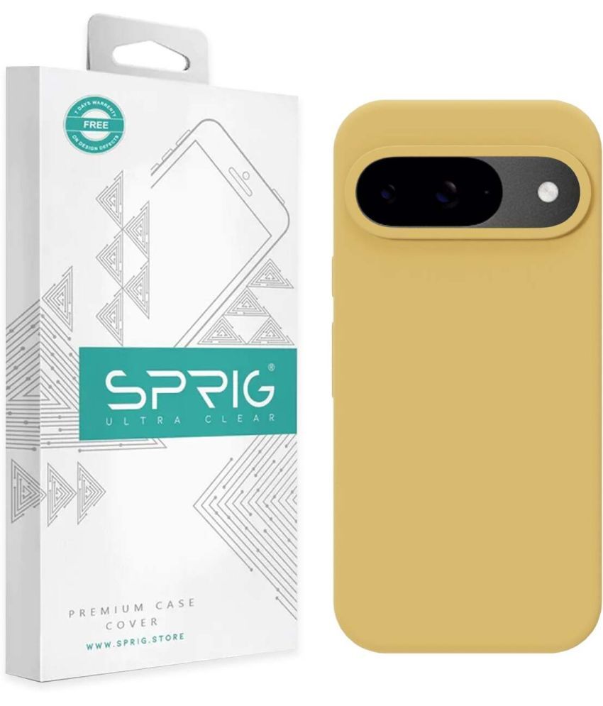     			Sprig Plain Cases Compatible For Silicon Google Pixel 9 Pro ( Pack of 1 )