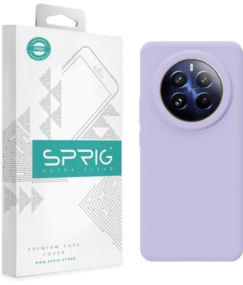     			Sprig Plain Cases Compatible For Silicon Realme 12 Plus 5G ( Pack of 1 )