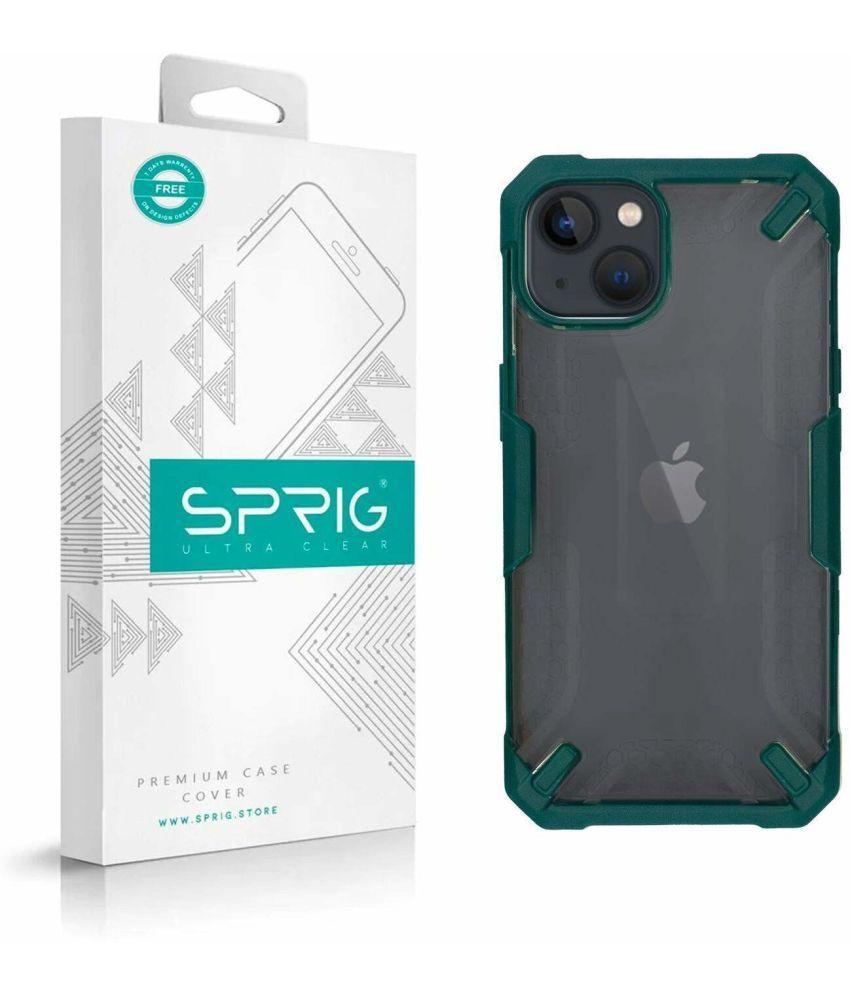     			Sprig Plain Cases Compatible For TPU Glossy Cases Apple Iphone 15 ( Pack of 1 )