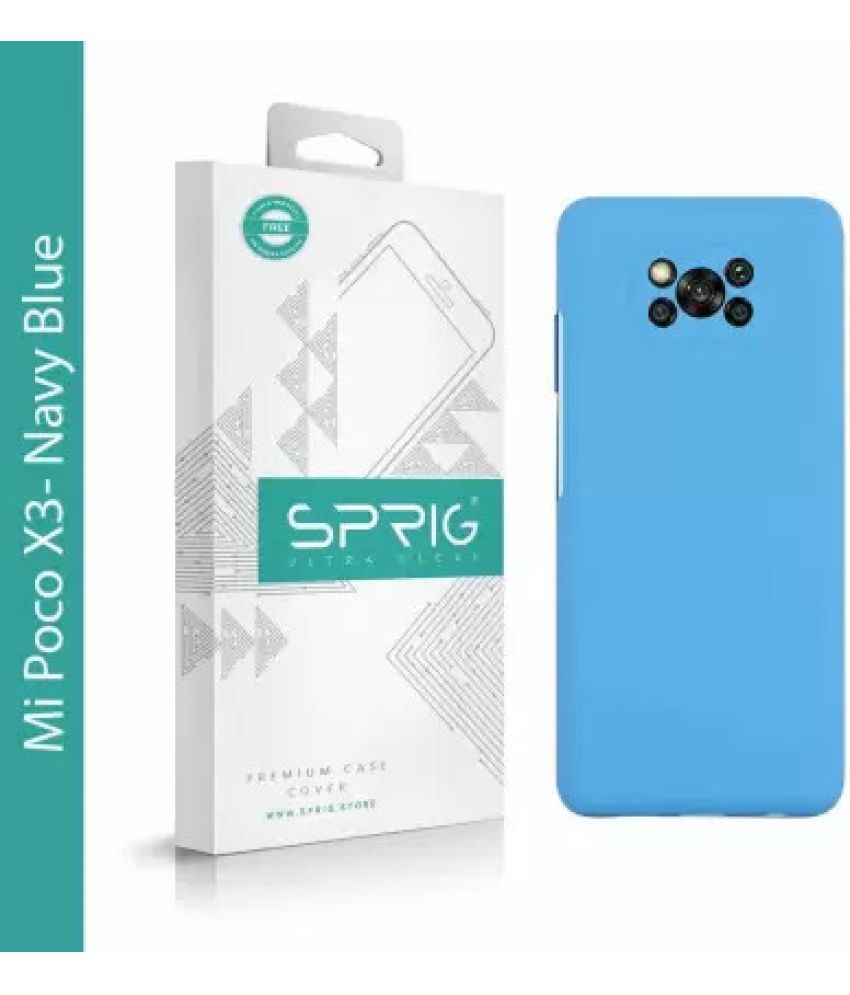     			Sprig Plain Cases Compatible For Silicon Poco X3 Pro ( Pack of 1 )