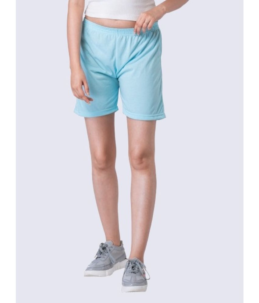     			powermerc Poly Cotton Hot Pants - Turquoise Single