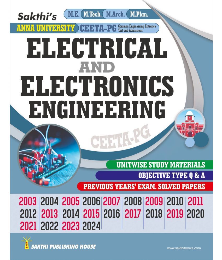     			CEETA-PG Electrical & Electronics Engineering Study Materials & Previous Years Solved Papers