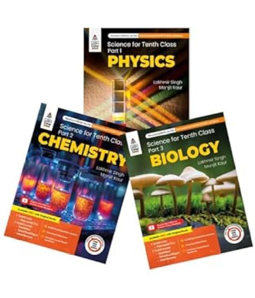     			COMBO LAKHMIR SINGH & MANJIT KAUR CLASS 10th NEW 2025-26 EDITION PHYSICS / CHEMISTRY / BIOLOGY (COMBO SET OF 3 BOOKS) Paperback – 19 December 2024