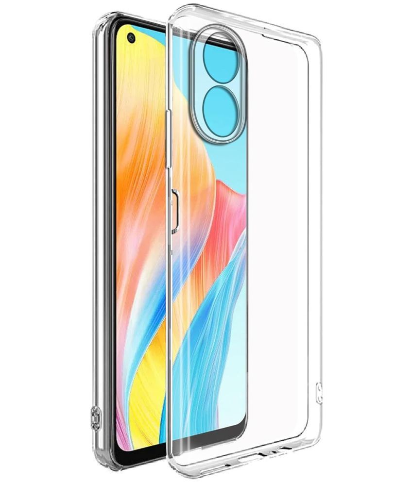     			Kosher Traders Plain Cases Compatible For Silicon OPPO A78 4G ( )