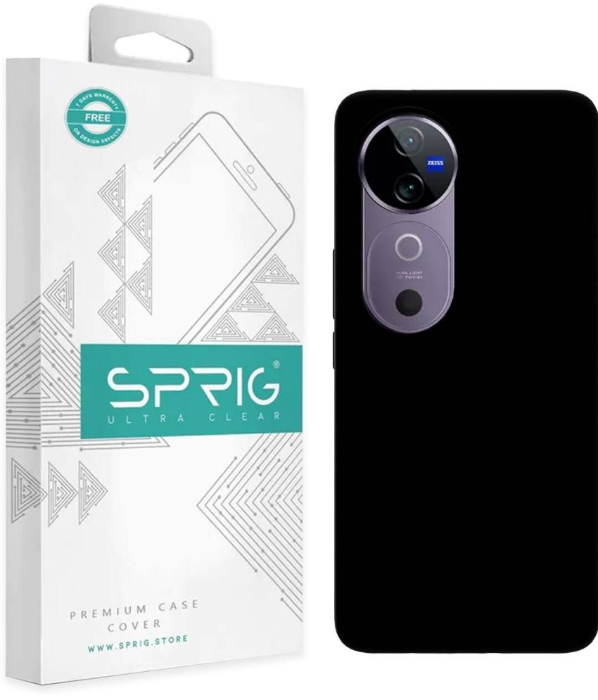     			Sprig Plain Cases Compatible For Silicon Vivo V40 Pro ( Pack of 1 )