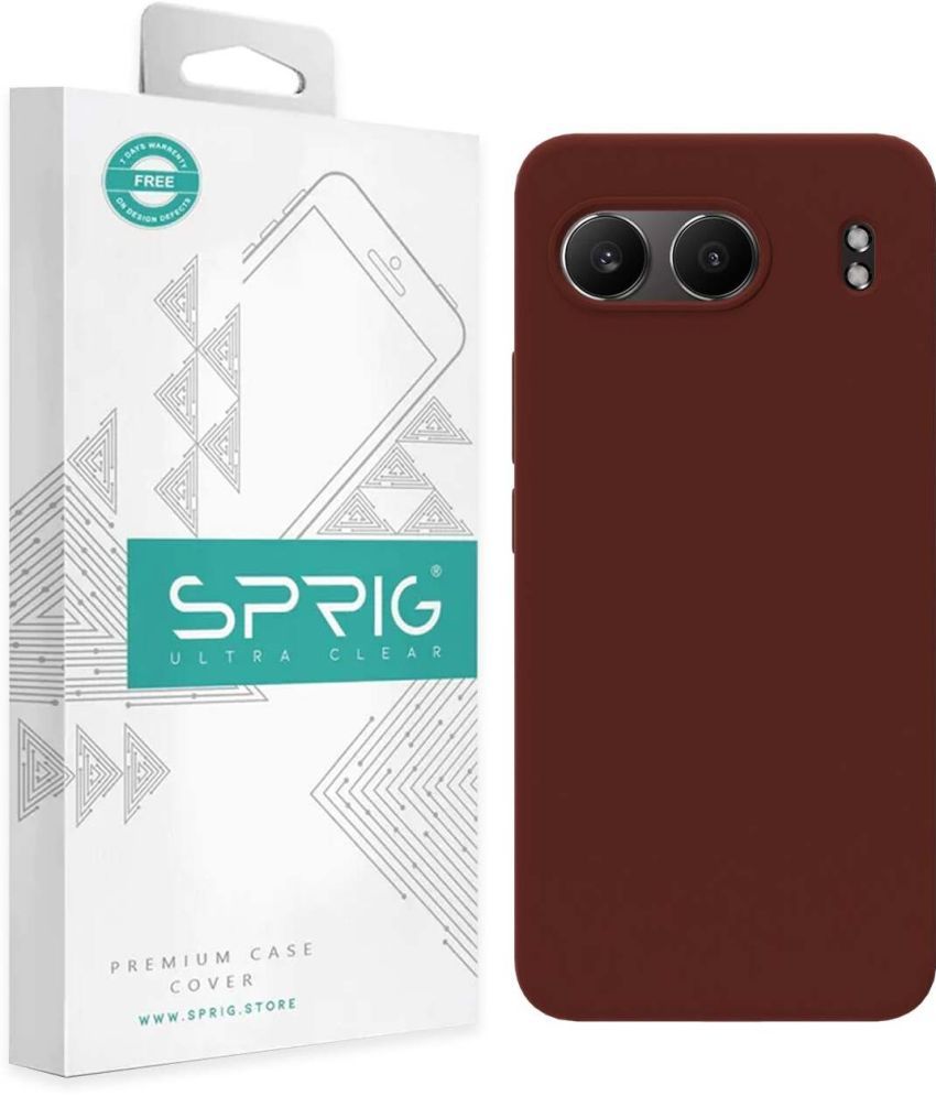     			Sprig Plain Cases Compatible For Silicon Oneplus Nord 4 ( Pack of 1 )