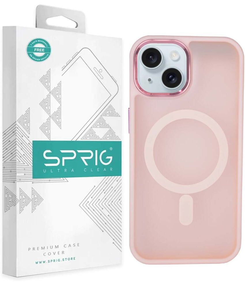     			Sprig Plain Cases Compatible For TPU Glossy Cases Apple Iphone 15 Plus ( Pack of 1 )