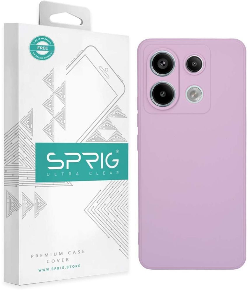     			Sprig Plain Cases Compatible For TPU Glossy Cases Poco X6 ( Pack of 1 )