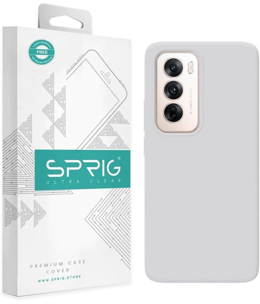     			Sprig Plain Cases Compatible For Silicon Oppo Reno 12 Pro 5G ( Pack of 1 )