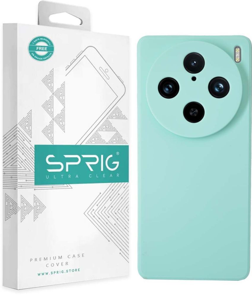     			Sprig Plain Cases Compatible For TPU Glossy Cases Vivo X100 Pro ( Pack of 1 )