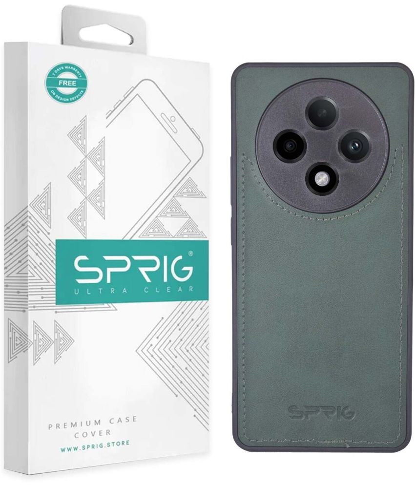     			Sprig Plain Cases Compatible For Leather Oppo F27 Pro Plus ( Pack of 1 )