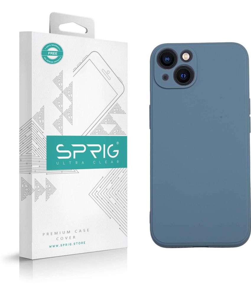     			Sprig Plain Cases Compatible For TPU Glossy Cases Apple Iphone 14 Plus ( Pack of 1 )