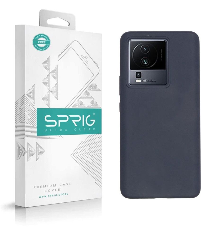     			Sprig Plain Cases Compatible For Silicon Iqoo Neo 7 5G ( Pack of 1 )