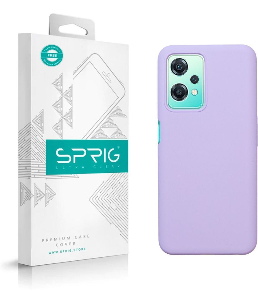     			Sprig Plain Cases Compatible For Silicon Nord Ce 2 Lite 5G ( Pack of 1 )