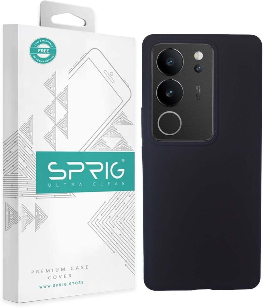     			Sprig Plain Cases Compatible For Silicon Vivo V29 ( Pack of 1 )