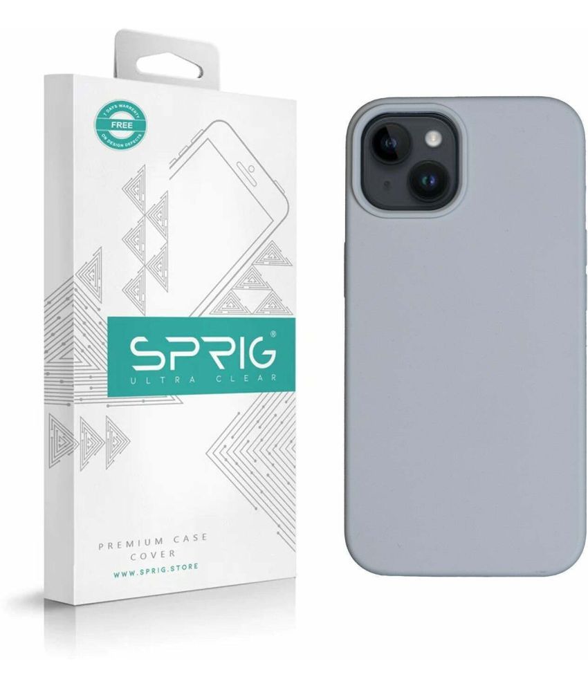     			Sprig Plain Cases Compatible For Silicon Apple Iphone 14 ( Pack of 1 )