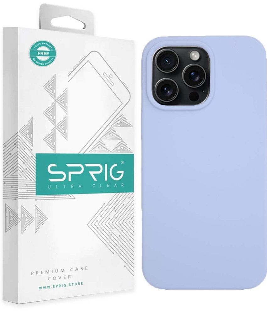     			Sprig Plain Cases Compatible For Silicon Apple Iphone 15 Pro Max ( Pack of 1 )